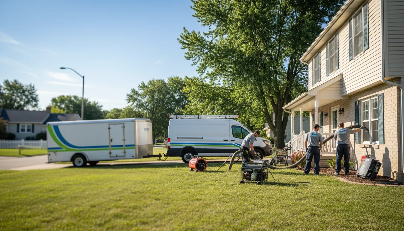 Flooded Basement Restoration And Cleanup With Repair in Sweeden, KY near me